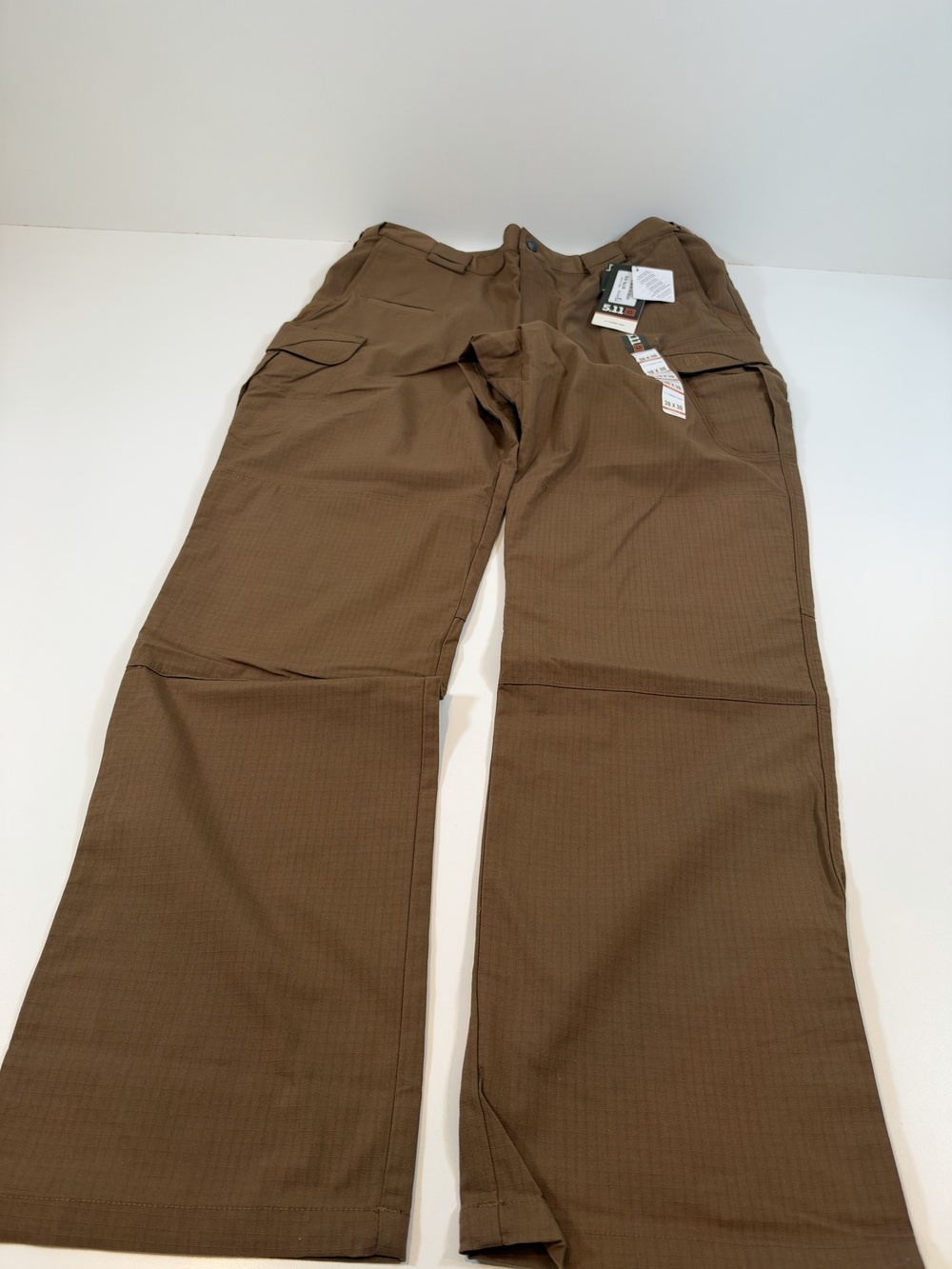 5.11 Tactical Stryke Pants Mens 38x36 Brown Flex-Tac Ripstop Cargo Workwear